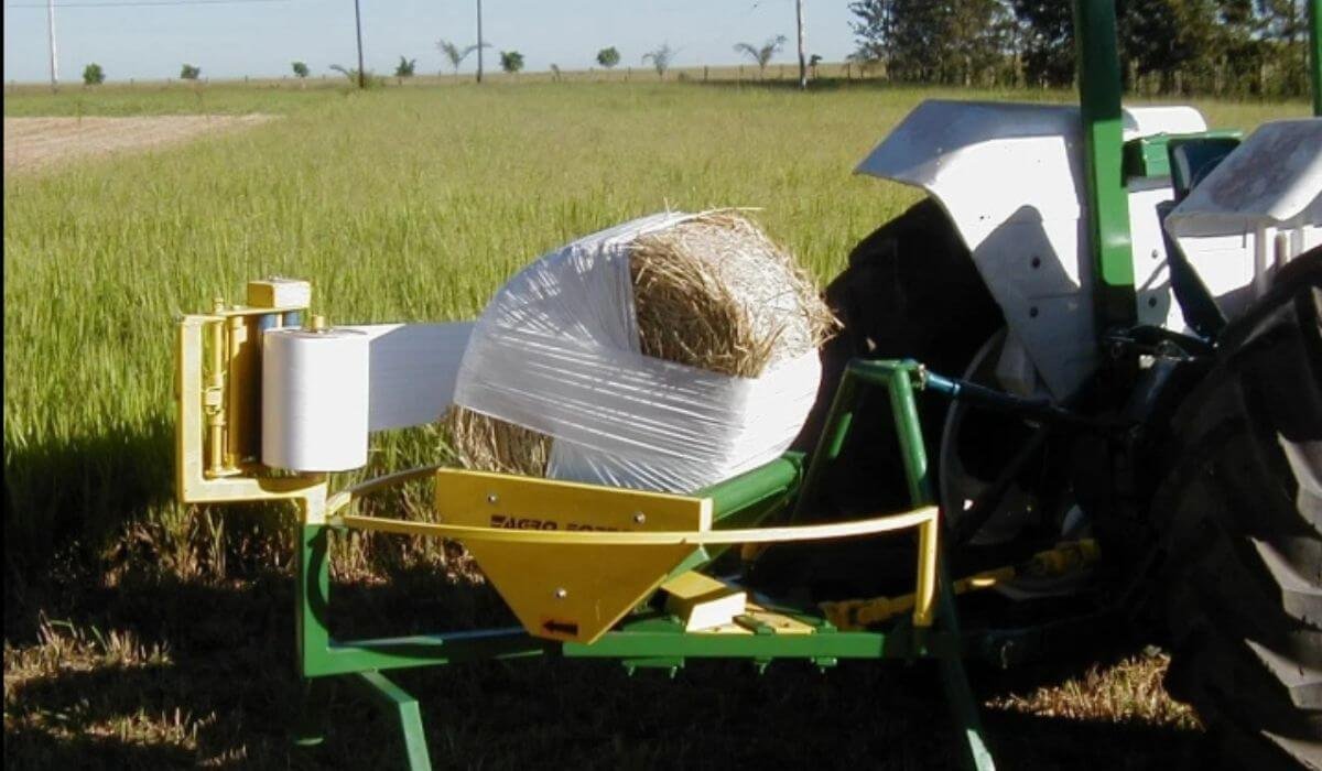 Empacotadora de silagem