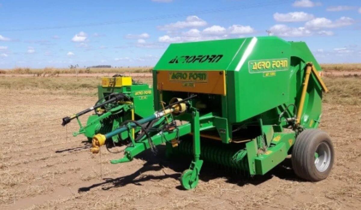 Enfardadeira de pré-secado